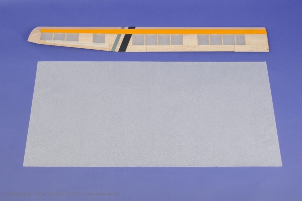 Bespannpapier "Kumo no Kami" 21g weiß, 125x60 cm, 10 Bogen